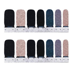 Glittery Nail Art Stickers Kit for Women