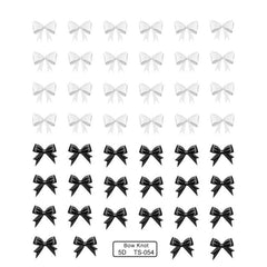 Embossed French Nail Decals for DIY Nail Art Self Adhesive Nail Decoration