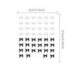 Embossed French Nail Decals for DIY Nail Art Self Adhesive Nail Decoration