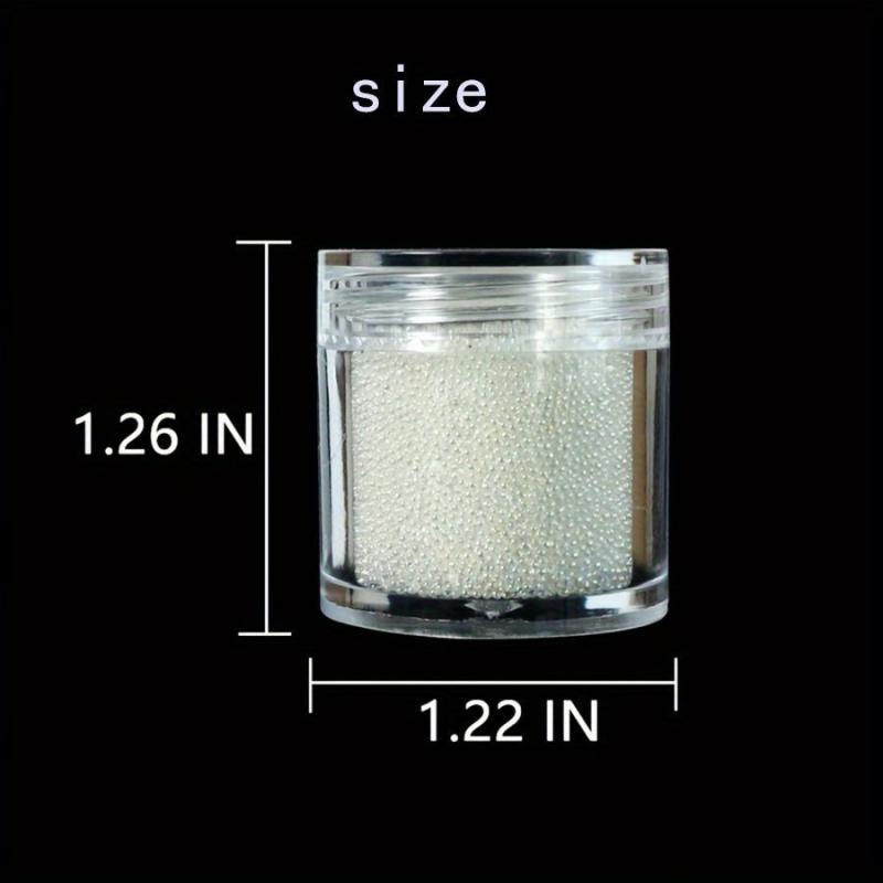 Caviar Beads Nail Crystals Multicolor Glass Pixie Crystals