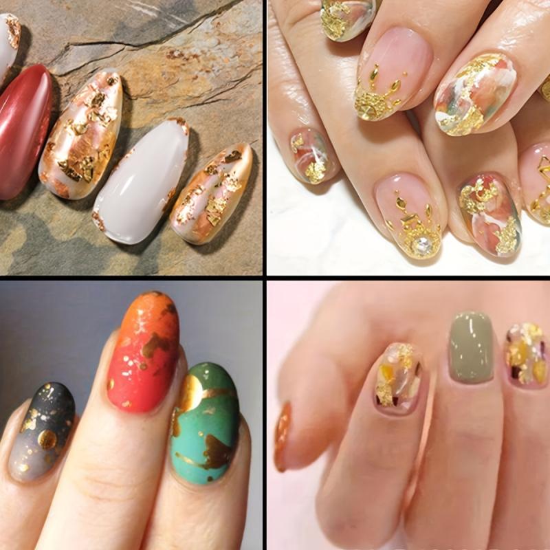 Golden Foil For Nail Art Painting Crafts And Resin Jewelry