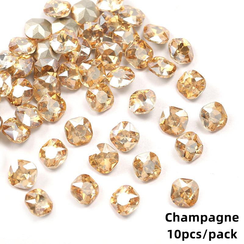Pointed Back Gem Rhinestones for Nail Art Decorations