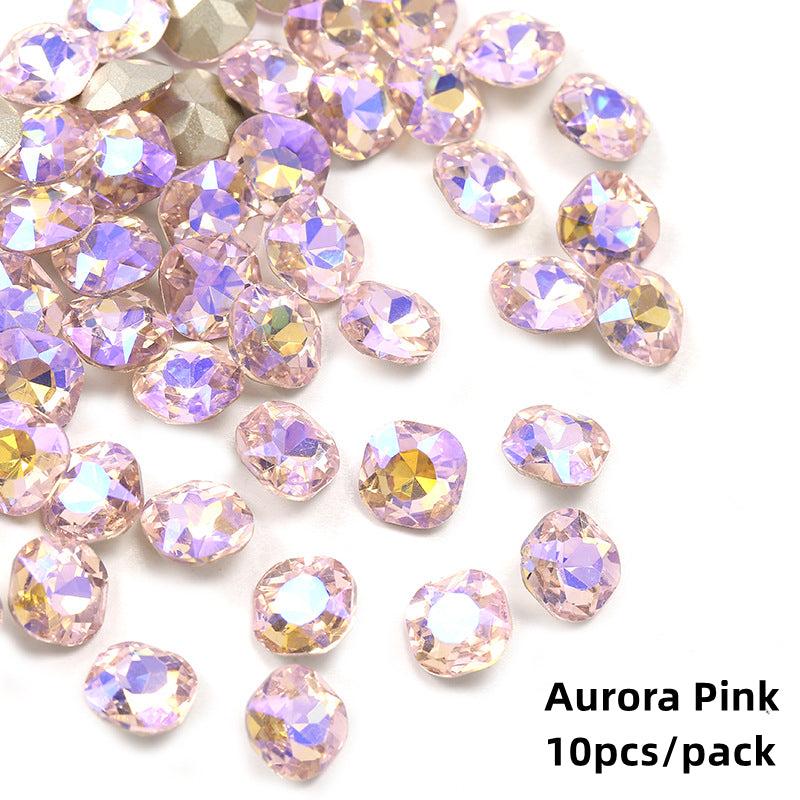 Pointed Back Gem Rhinestones for Nail Art Decorations