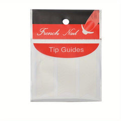 French Manicure Nail Stickers DIY Decoration Stencil Tools