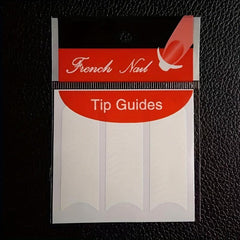French Manicure Nail Stickers DIY Decoration Stencil Tools