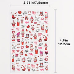 Cartoon Nail Stickers for Manicure Decoration