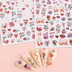Cartoon Nail Stickers for Manicure Decoration