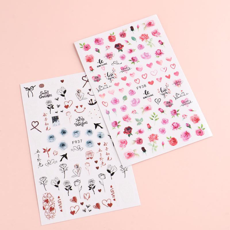 Cartoon Nail Stickers for Manicure Decoration