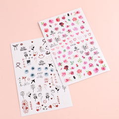 Cartoon Nail Stickers for Manicure Decoration
