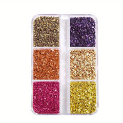 Metallic Crystal Chips for Resin Art Nail Vase Epoxy Jewelry Making