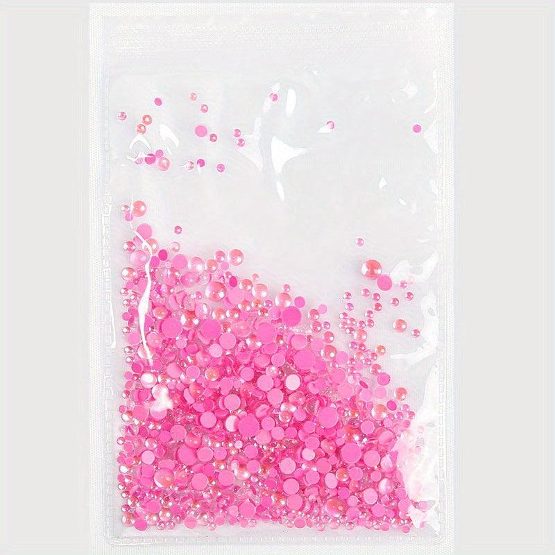 Mermaid Rhinestone Candy Nail Art Decorations 3D Acrylic Nails