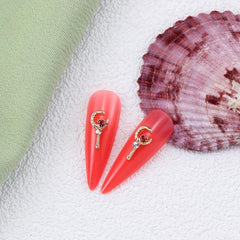 10 Rhinestone Nail Art Charms for DIY Manicures