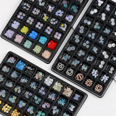 Ocean Theme Nail Art Charms Crystal Rhinestones Seashell Starfish