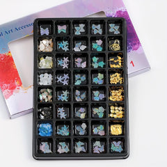 Ocean Theme Nail Art Charms Crystal Rhinestones Seashell Starfish