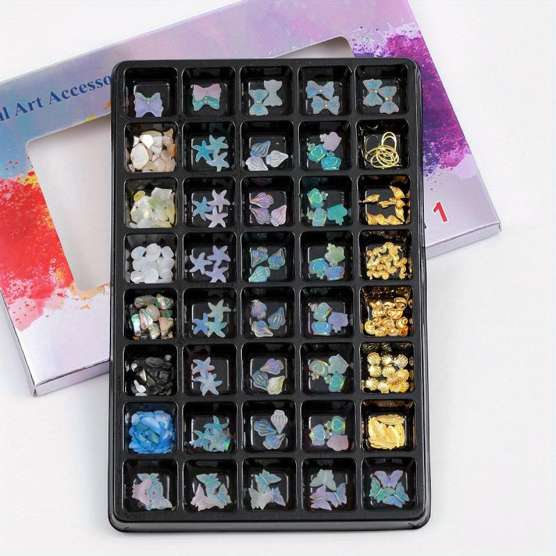 Ocean Theme Nail Art Charms Crystal Rhinestones Seashell Starfish