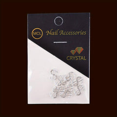 10pcs Dollar Sign 3D Nail Art Charms with Rhinestones Coin Alloy