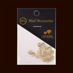 10pcs Dollar Sign 3D Nail Art Charms with Rhinestones Coin Alloy