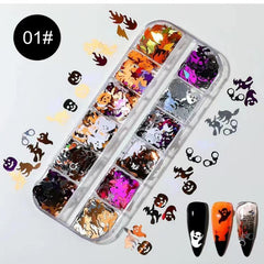 Halloween Nail Glitter for DIY or Salons