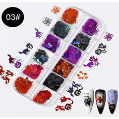 Halloween Nail Glitter for DIY or Salons