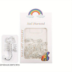 20pcs Scorpion Nail Art Charm DIY Nail Art Supplies