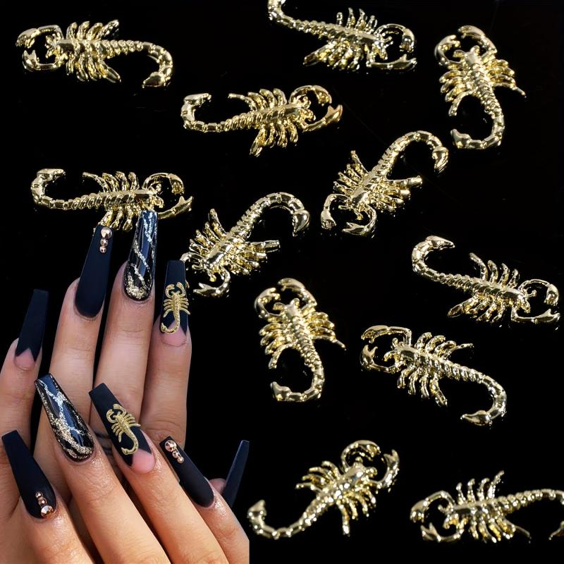 20pcs Scorpion Nail Art Charm DIY Nail Art Supplies
