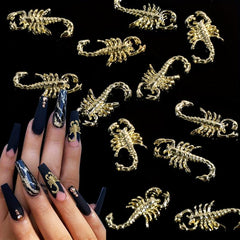 20pcs Scorpion Nail Art Charm DIY Nail Art Supplies