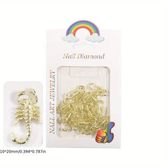 20pcs Scorpion Nail Art Charm DIY Nail Art Supplies