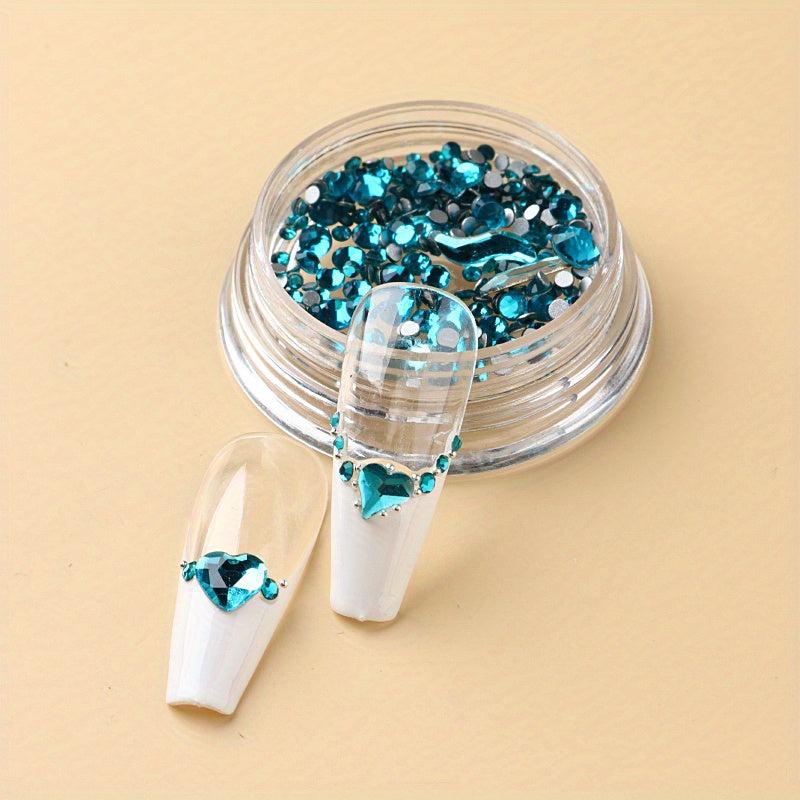Flatback Nail Art Rhinestones Mixed Shape DIY Accessories
