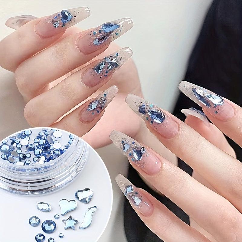 Flatback Nail Art Rhinestones Mixed Shape DIY Accessories