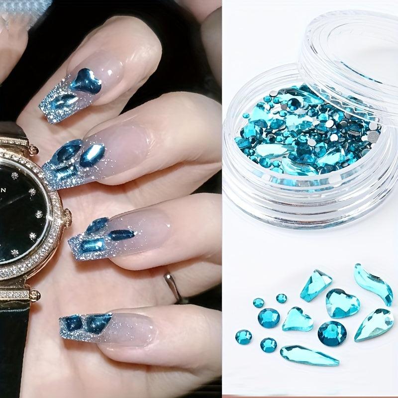 Flatback Nail Art Rhinestones Mixed Shape DIY Accessories
