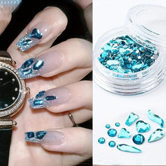 Flatback Nail Art Rhinestones Mixed Shape DIY Accessories