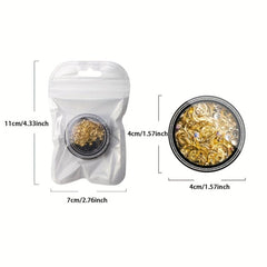 Star Moon Series Metal Rivet Nail Art Accessories