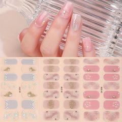 Leopard Print Nail Polish Stickers Self Adhesive Gel Nail Decals