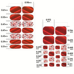 22 Pcs Sheet Toenail Nail Art Stickers 10 Styles