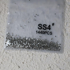 1440pcs Clear Rhinestones for Nail Art DIY & Decor