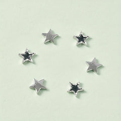 5Pcs Zircon Star Y2K Nail Art Charms for Easter DIY Crafts
