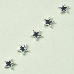 5Pcs Zircon Star Y2K Nail Art Charms for Easter DIY Crafts