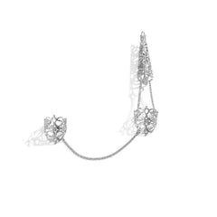 Antique Style Finger Nail Claw Rings Women Costume Fingertip Claw Nail Rings