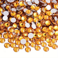 1000-2000pcs Iridescent Nail Art Rhinestones Crystal Gemstones