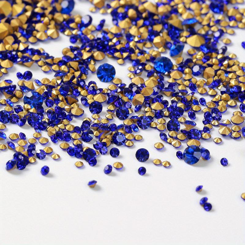 1440pcs Glass Nail Art Rhinestones for DIY or Salon