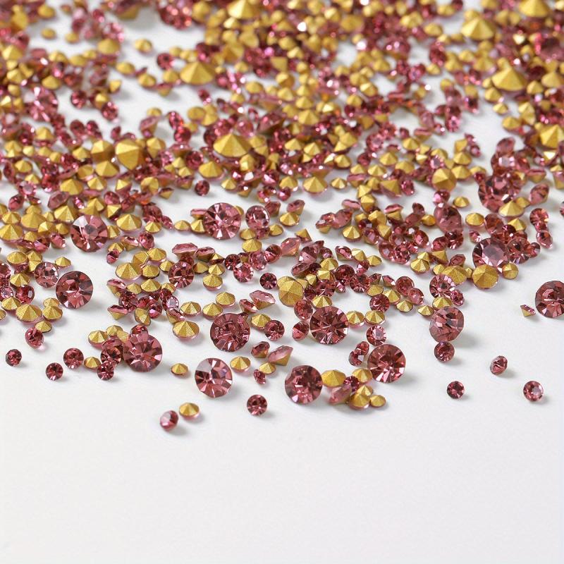 1440pcs Glass Nail Art Rhinestones for DIY or Salon