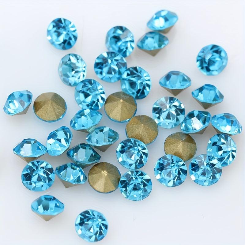 Glass Rhinestone 1440pcs Nail Crystal Stone Strass Glitters