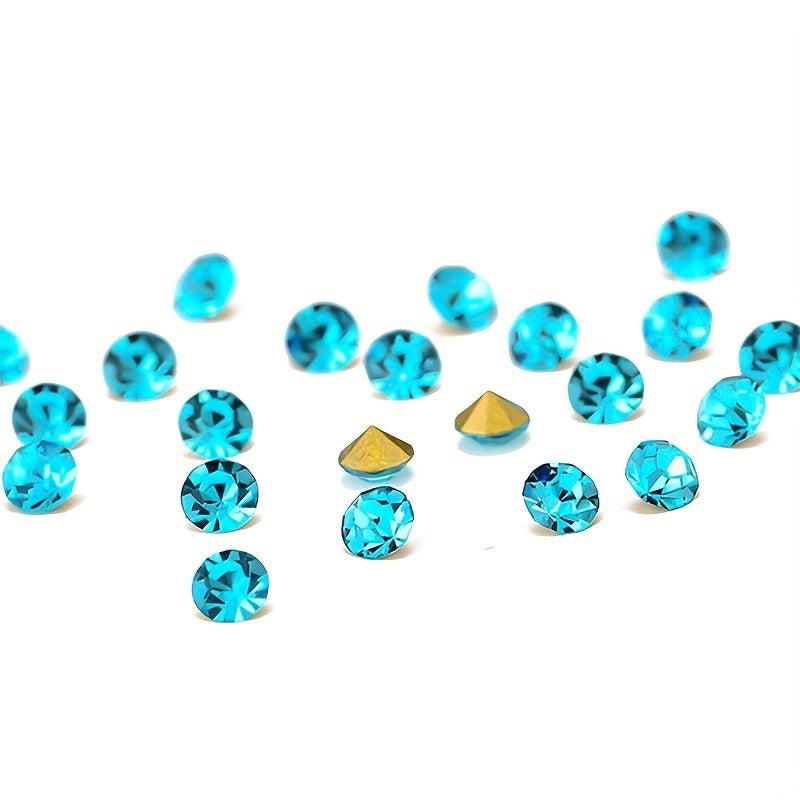 Glass Rhinestone 1440pcs Nail Crystal Stone Strass Glitters