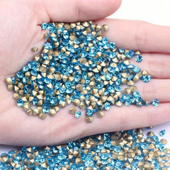 Glass Rhinestone 1440pcs Nail Crystal Stone Strass Glitters