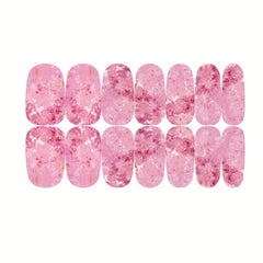 Marble Nail Polish Stickers Self Adhesive Nail Art Decal Strips