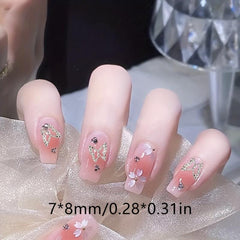 50pcs 3D Butterfly Nail Charms Nail Art Decorations