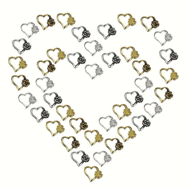 Heart Nail Charms for Nail Art Decoration