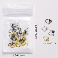 Heart Nail Charms for Nail Art Decoration