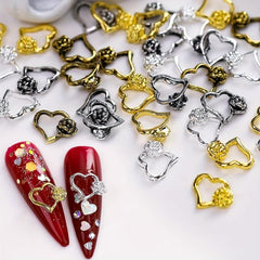 Heart Nail Charms for Nail Art Decoration