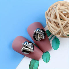 10pcs Colorful Alloy Nail Art Charms Rhinestones Gemstones DIY